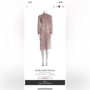 Isabel Maranto dress